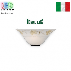 Світильник/корпус Ideal Lux, настінний, метал, IP20, мідний, 1xE27,  FOGLIA AP1. Італія!